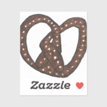 sticker vinyle Pretzel souple