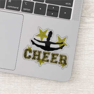 sticker vinyle tactile orteil pom-pom girl