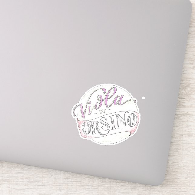 Sticker Viola + Orsino (Détail)