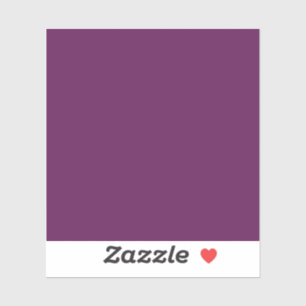 Sticker Violet de raisin (couleur solide)