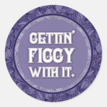 Sticker violet Figes