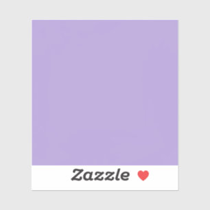Sticker Violet Pastel Clair Couleur Uni