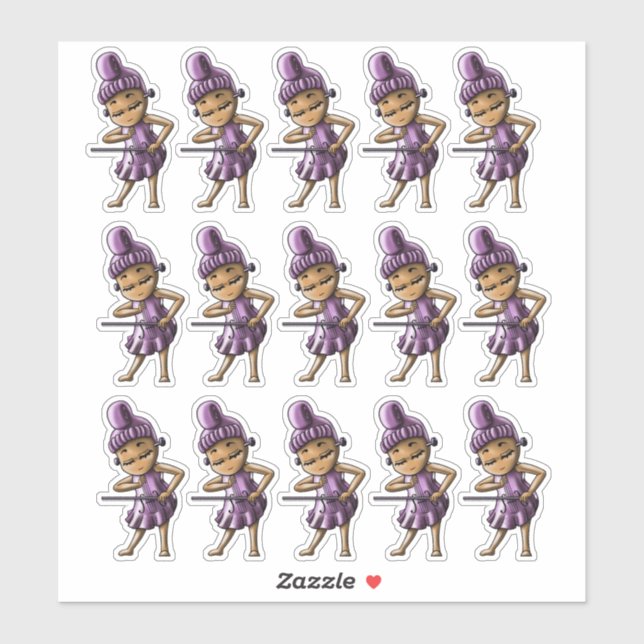 Sticker Violon (Feuille)