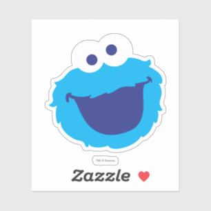 Sticker Visage du monstre de cookies