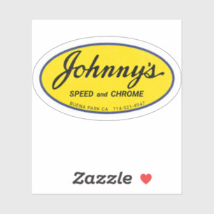 Sticker Vitesse de Johnny et Chrome