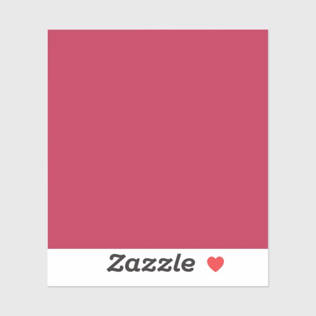 Sticker Viva Magenta couleur solide (Feuille)
