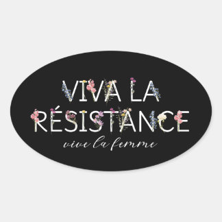 Sticker Vive La Résistance - Vive La Femme
