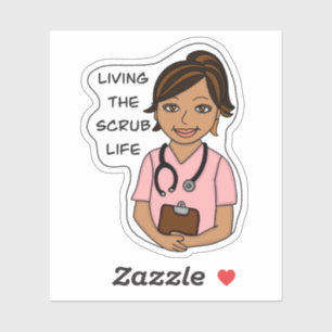 Sticker Vivre la vie de l'épouvantail   Humour profession