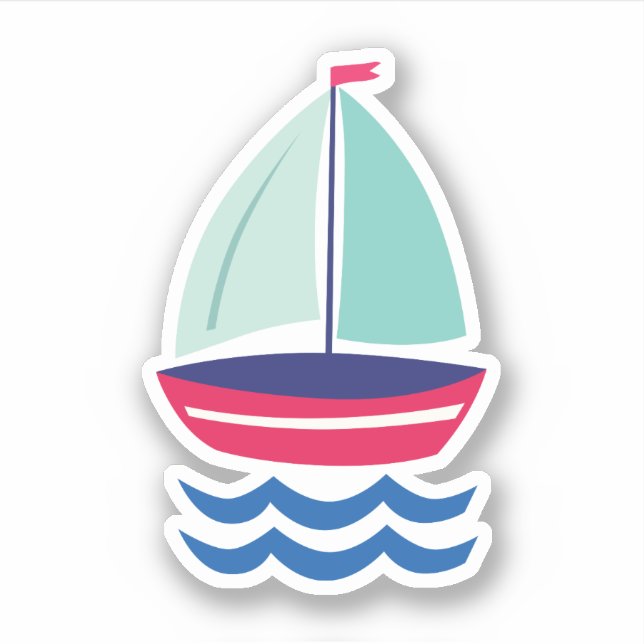 Sticker Voilier (Devant)