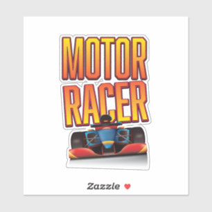 Sticker Voiture de course automobile