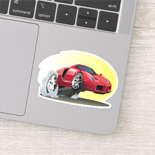 Sticker Voiture de dessin