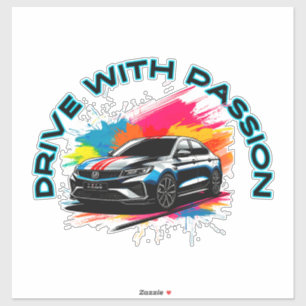 Sticker Voiture de luxe sportive