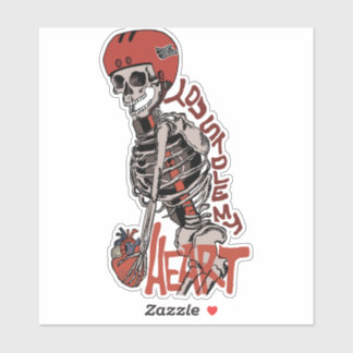 Sticker Voler mon ticker cardiaque