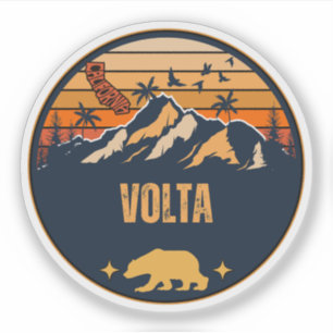 Sticker Volta, Californie