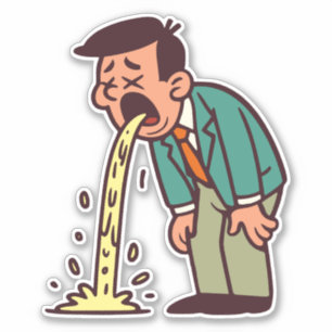 Sticker Vomit