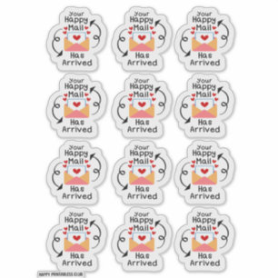 Sticker Votre Courrier Heureux Est Arrivé