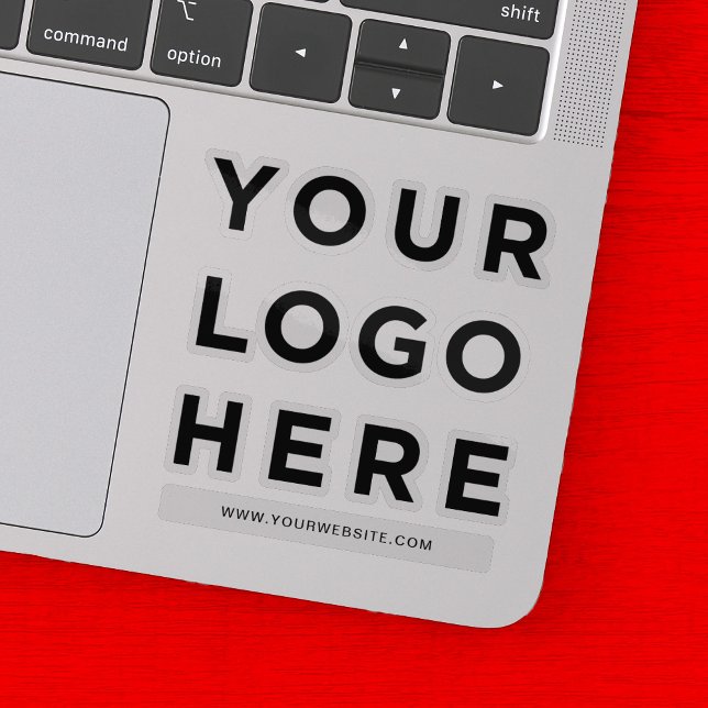 Sticker Votre logo Clear Cut Out Sticker, lettres SÉPARÉES (Créateur téléchargé)