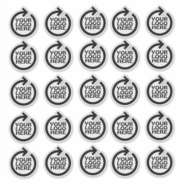 Sticker Votre logo d'entreprise personnalisé (Devant)