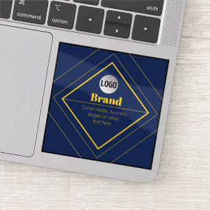 Sticker Votre logo et modèle de design personnalisable