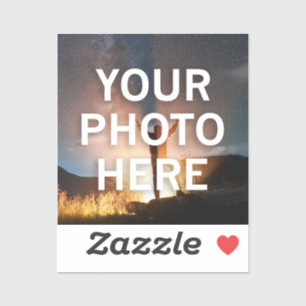 Sticker Votre photo ici