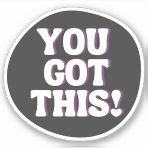 Sticker Vous Avez Ça !   Jouer Black Emo Inspirational