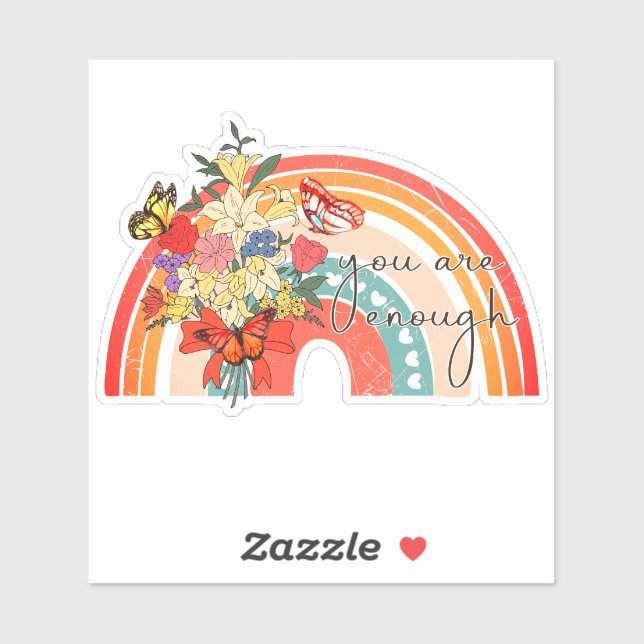 Sticker Vous Êtes Assez (Feuille)