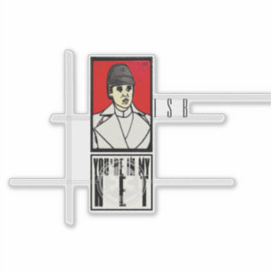 STICKER VOUS ÊTES DANS MON FILET