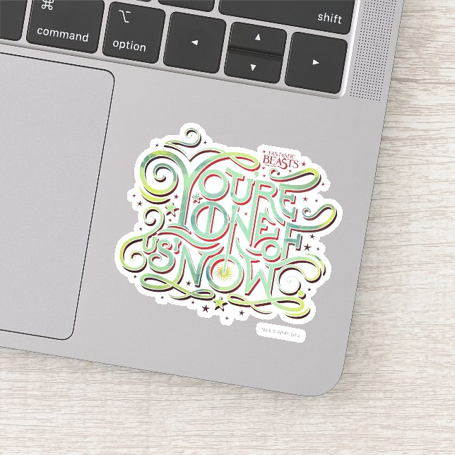 Sticker Vous êtes l'un de nous maintenant Green Graphic (Détail)