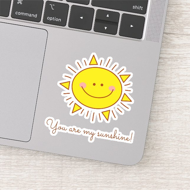 Sticker Vous Êtes Mon Sunshine Sunny Day Cartoon Lootes (Détail)