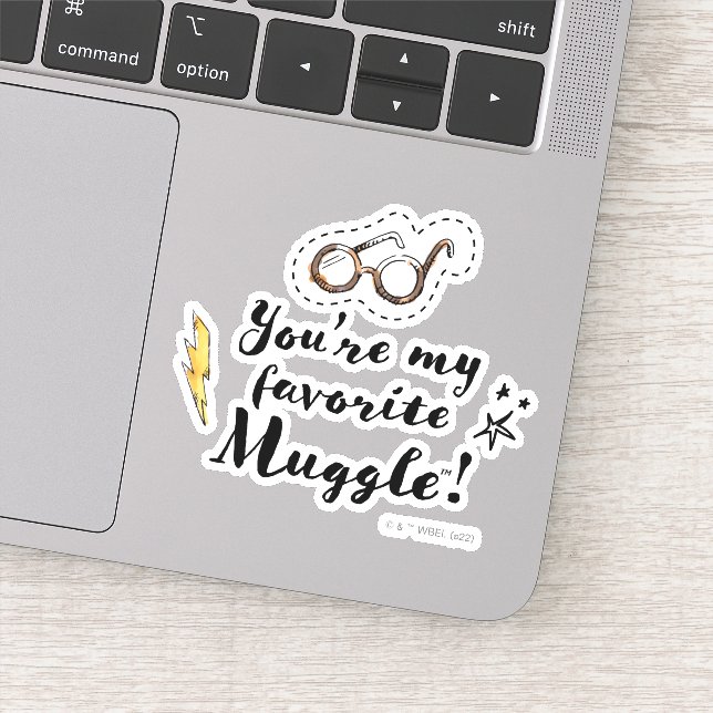 Sticker Vous êtes My Favorite Muggle™ (Détail)