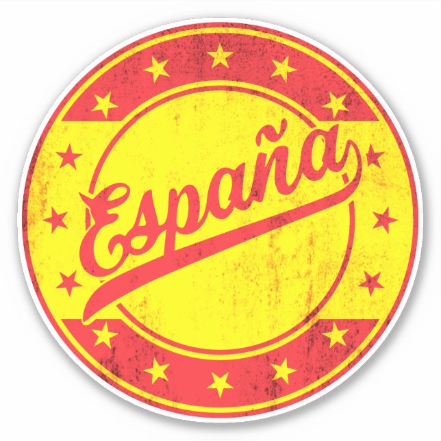 Sticker Voyageur mondial - España | Espagne (Devant)
