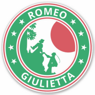 Sticker Voyageur mondial - Romeo y Giulietta