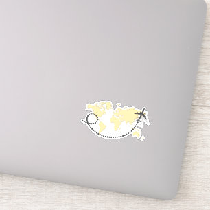 Sticker Voyons l'illustration du monde