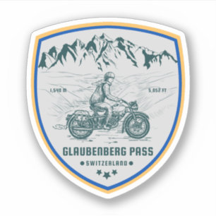 Sticker VTT Glaubenberg pass Suisse alpes
