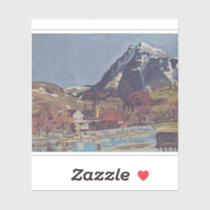 Sticker Vue de Dolný Kubín par Arnold Peter Weisz