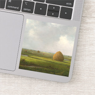 Sticker Vue de Marshfield, 1876 par Martin Johnson Heade