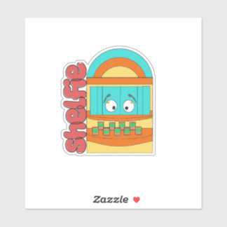 Sticker Waffles&Mochi-Shelfie -Sticker en vinyle