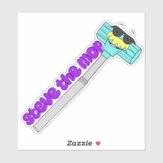 Sticker Waffles&Mochi-StevetheMop-Vinyl