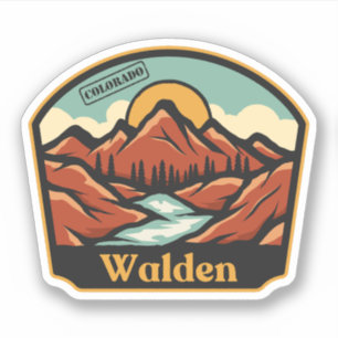 Sticker Walden, Colorado