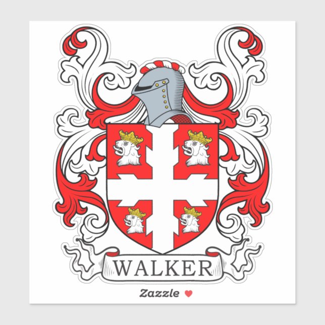 Sticker Walker Family Crest (Feuille)