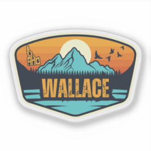 Sticker Wallace, Idaho