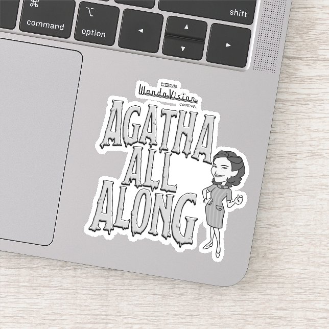 Sticker WandaVision | Agatha tout du long (Détail)