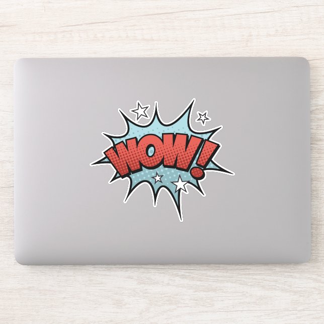 Sticker Waouh ! (Ordinateur)