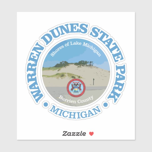 Sticker Warren Dunes SP (Feuille)