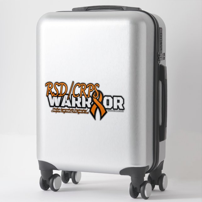 STICKER WARRIOR...RSD/CRPS (Sur valise)
