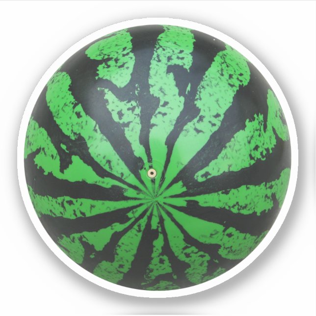 Sticker Watermelon Football / Soccer Ball (Devant)