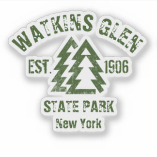 Sticker Watkins Glen State Park New York