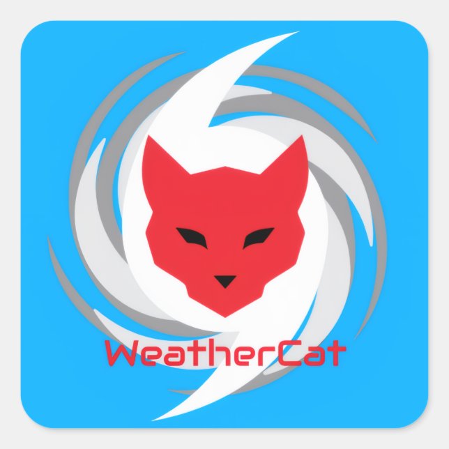 Sticker WeatherCat (Devant)