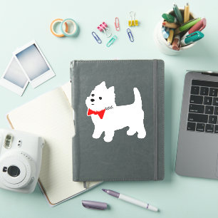 Sticker West Highland White Terrier Westie Pup