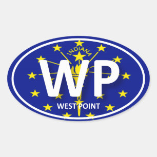 Sticker West Point _ USMA _ Indiana